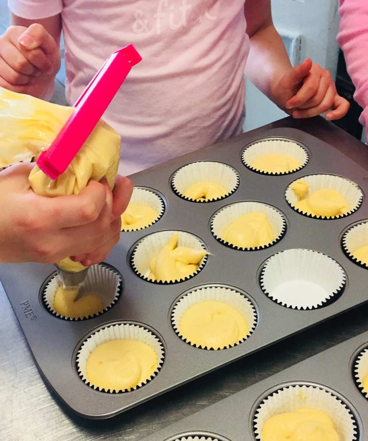 Kindergeburtstag Cupcake, für Kinder ab 9 Jahren