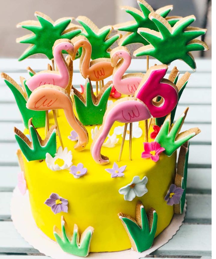Preview: Flamingotorte