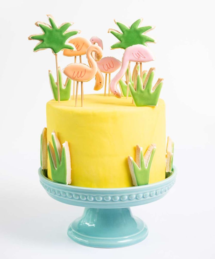 Flamingotorte